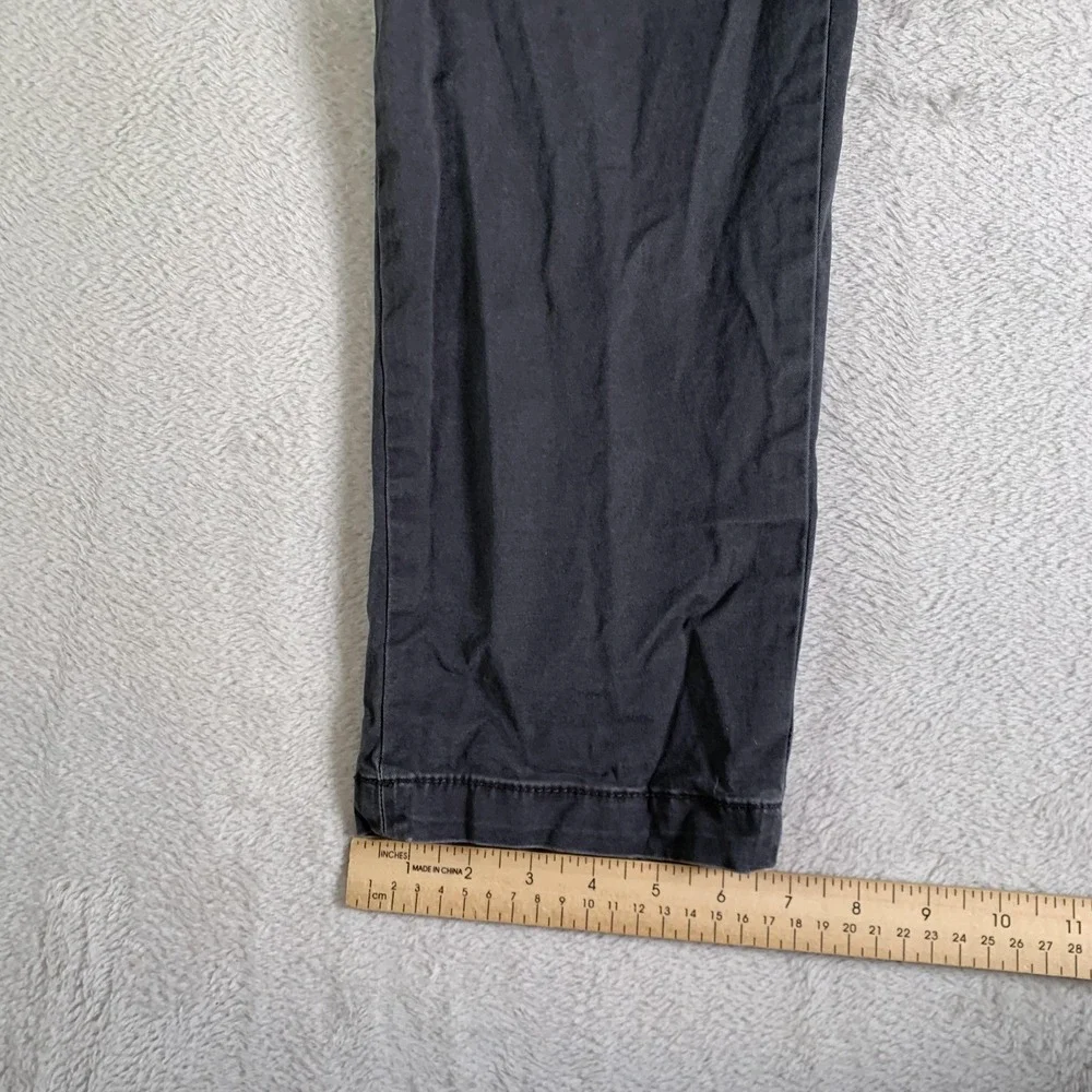 Banana‎ Republic Pants Mens 35x32(35x30) Gray Skinny Fit Chino Stretch Cotton